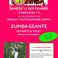 Animation ZUMBA chez notre partenaire Renault Rives