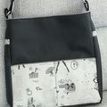 Un sac noir et blanc pour ma maman