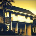 Les cases de l'époque des années 1950 à Saint-Joseph, Île de la Réunion: