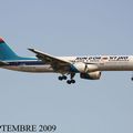 Aéroport Barcelone (Espagne): SUN D'OR INTERNATIONAL AIRLINES: BOEING 757-258: 4X-EBM: MSN:23918/156.