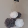 . Mon moment pompons! Tulle ou laine,gros ou