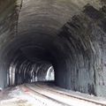 A l'intérieur du tunnel du Hom, en 2014