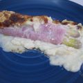 Gratin d'asperges au jambon