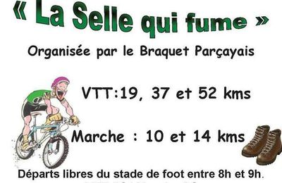 Dimanche 13 avril, VTT et marche à Parçay sur Vienne...