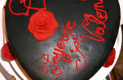 St Valentin 2014 - Dark Red Velvet Cake