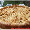 Tarte crumble aux pommes