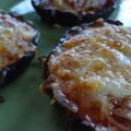 Aubergine pizza