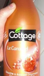 Lait de Douche Gourmand senteur Caramel, de Cottage