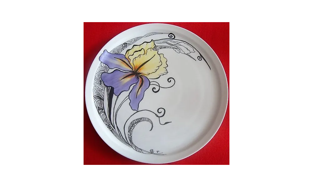 Peinture Porcelaine : Plat Gâteaux