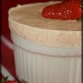 P'tits soufflés glacés aux fraises