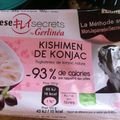 Les "pâtes" de Konjac