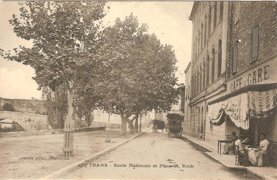 L'avenue de la Gare
