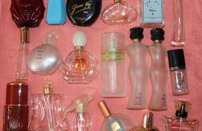 Bouteilles de parfums