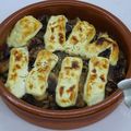Cassolette de champignons au pélardon