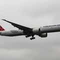 Boeing 777-35R(ER) Turkish Airlines VT-JEN. LHR 20/07/2014. Photo: Jean-Luc