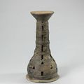 Tall perforated stand, Korea, Three Kingdoms period, Gaya federation (42–562), 5th century