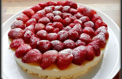 Tarte aux fraises trop fastoche comme dirait l'autre ! : 3,48 euros !