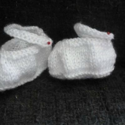 Petit chausson bébé (en photo version fille)