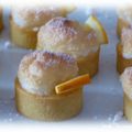 ღ " Miam " Mignardises à l'orange Curd meringuées