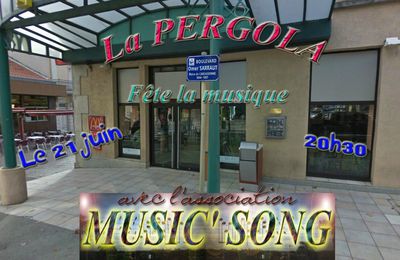fête de la musique de Music' Song à la Pergola
