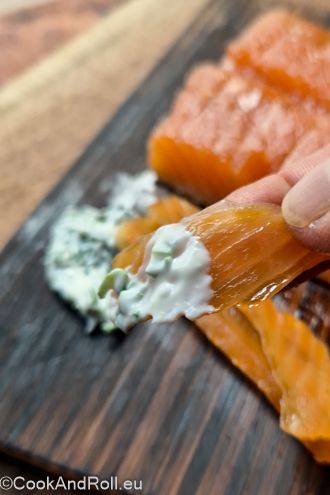 Saumon séché au frigo - charcuterie de la mer