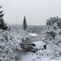 Petit intermède : la neige s'est invitée  ❄️!