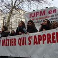 Une réforme de Pauchon ! Ambiance de manif