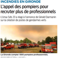 Incendies en Gironde