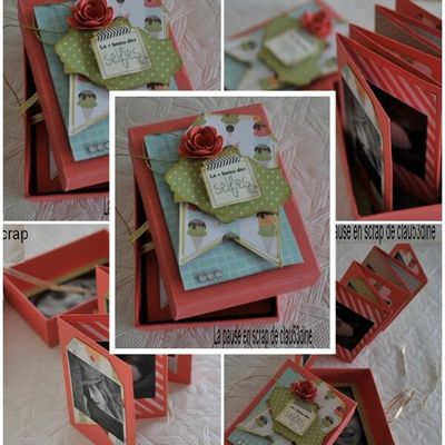  Un mini-album dans une mini-boîte!