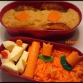 bento "monochrome : le orange"