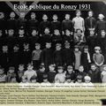 Ecole publique du Ronzy 1931