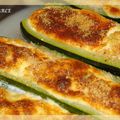 COURGETTES FARCIES AU FROMAGE BLANC