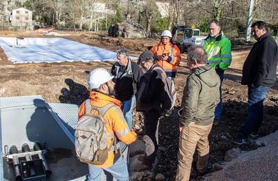 Le point sur le chantier de la nouvelle station de traitement des eaux usées