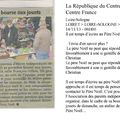 Article de la République du centre