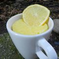 mug cake au citron