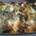 LASAGNE VEGETARIENNE AUX EPINARDS