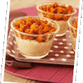 Verrine de houmous et carottes au ras el hanout (3pp)