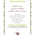 Prochain Café Littéraire