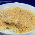 Crème brûlée au camembert