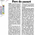 des probiotiques dans les pots d'activia et d'actimel de chez Danone, les enfants en premiere ligne :(( 