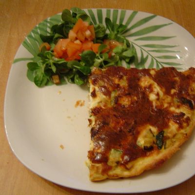 Tarte végétarienne improvisée