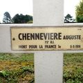 Soldat Auguste Chennevière 72e RI