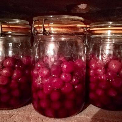 Stériliser des cerises
