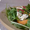 Salade de roquette, pêche et mozzarella - 1pt/pers et Deballe mon blog #2