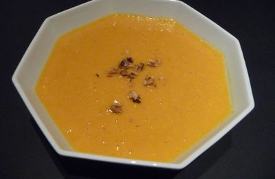 Velouté de patates douces au curry