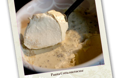Panna Cotta onctueuse