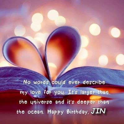 Happy birthday Jin