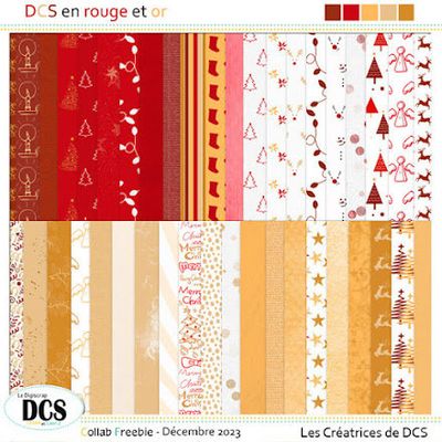 DCS: Noël en rouge et or
