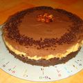 Entremets façon Snickers