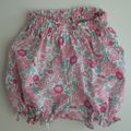 Bloomer en Liberty Betsy rose.Taille 3 mois20